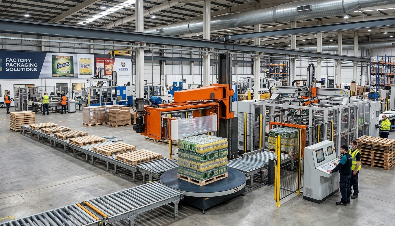 Paketleme ve istifleme Makinası